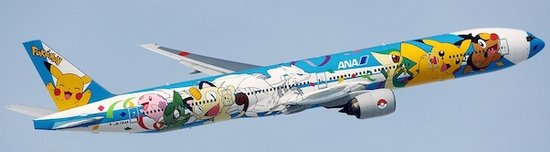 Boeing 777-300 " Pokemon 2011 Frieden Jet "